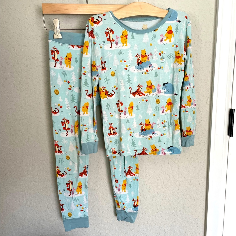 LittleSleepies Winnie the Pooh Long Sleeve Pjs 5/6